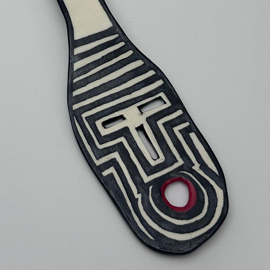 Face Spoon Mini Wall Hanging 01