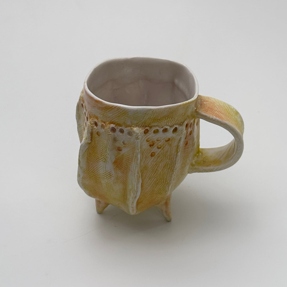 Sculptural Porcelain Mug 02