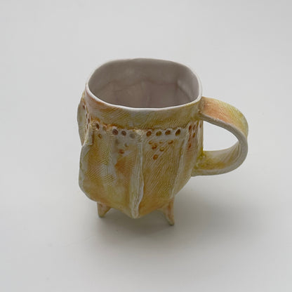 Sculptural Porcelain Mug 02