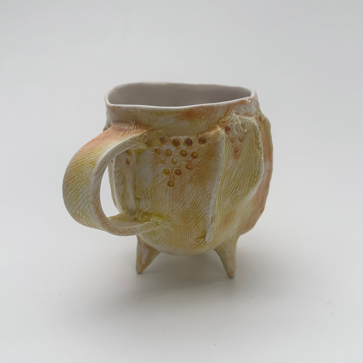 Sculptural Porcelain Mug 02