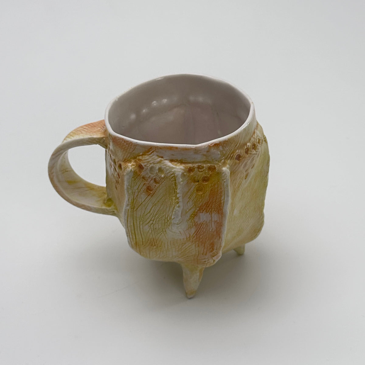 Sculptural Porcelain Mug 02