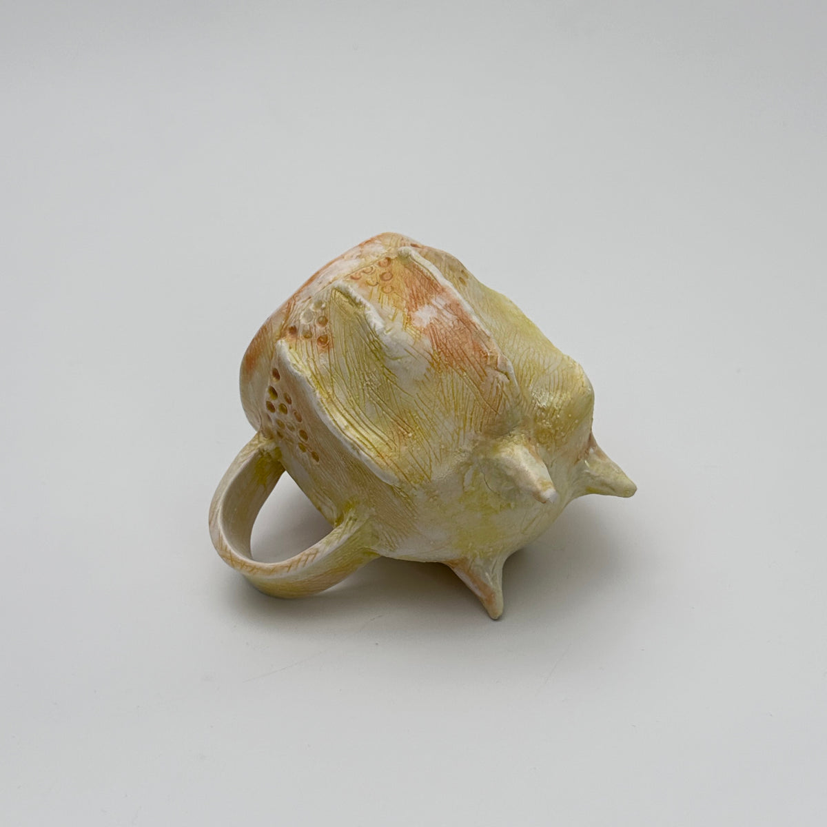 Sculptural Porcelain Mug 02
