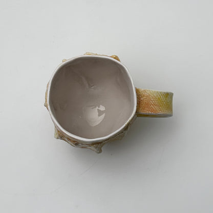 Sculptural Porcelain Mug 02