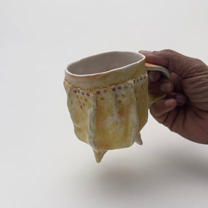 Sculptural Porcelain Mug 02