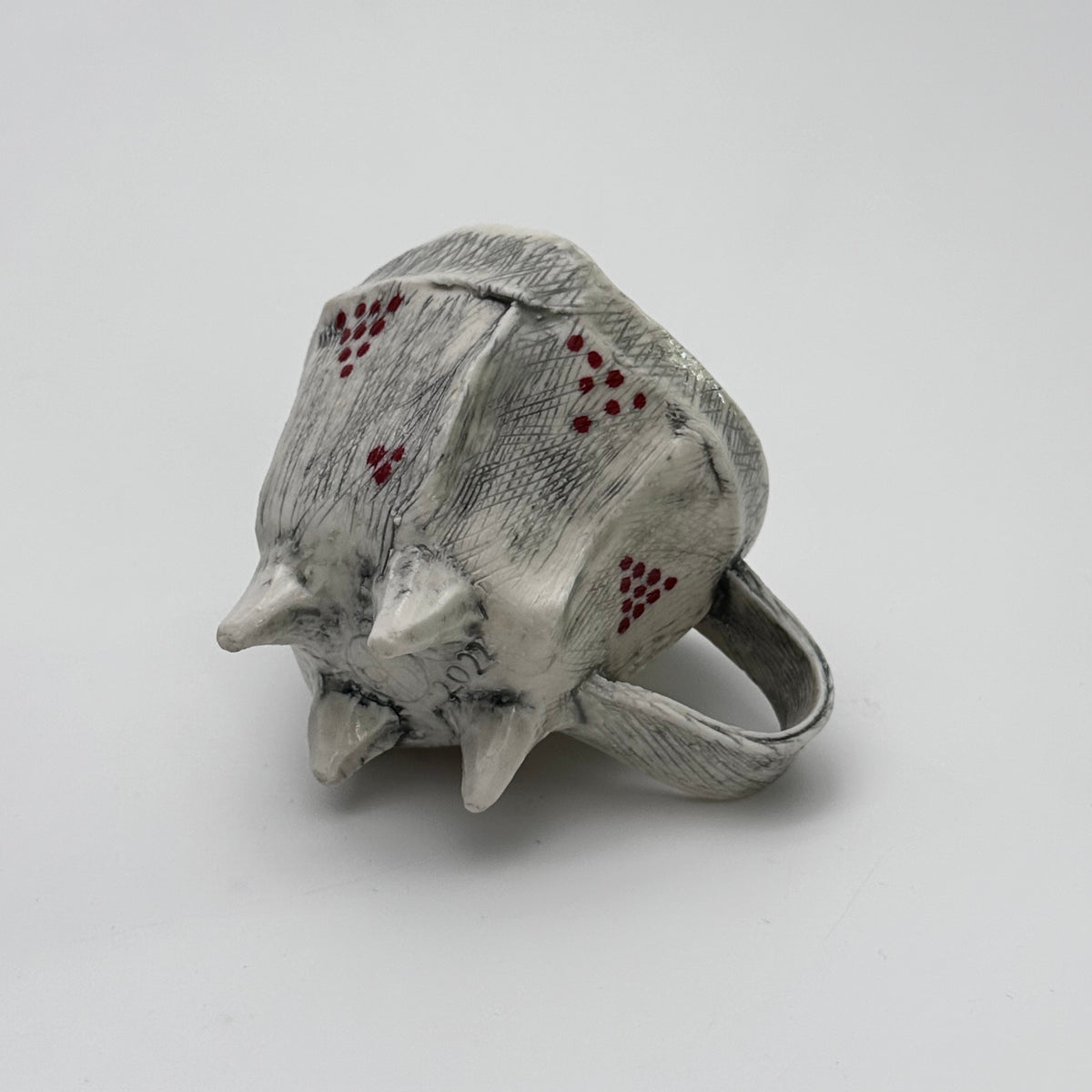 Sculptural Porcelain Cup 01