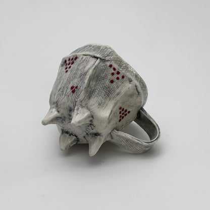 Sculptural Porcelain Cup 01