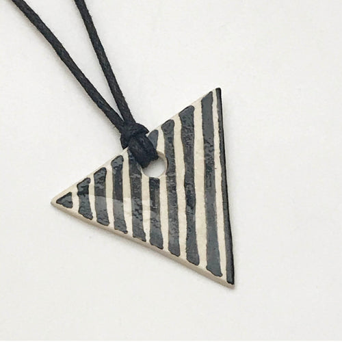 Triangular B&W Pendant - 1