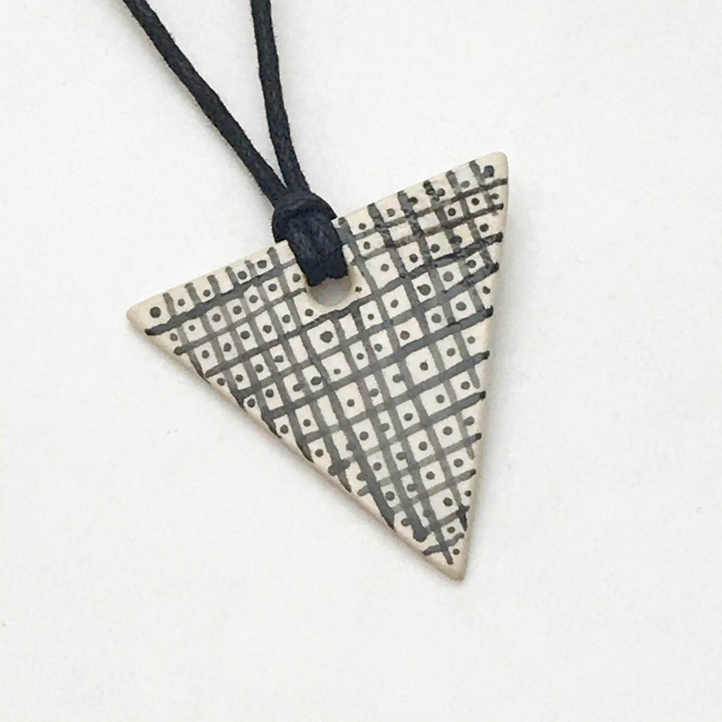 Triangular B&W Pendant - 3